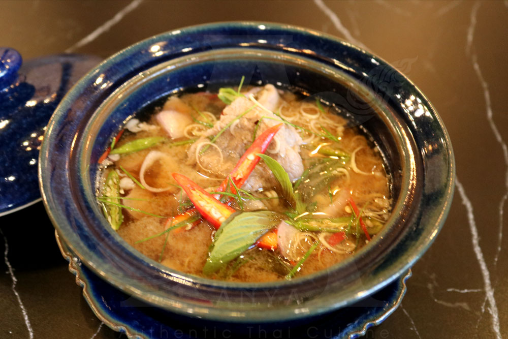 Gaeng Ranjuaan Beef or Pork Curry Seasoned with Fermented Paste Chili Relish